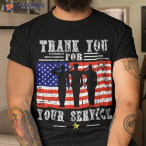 Thank You For Your Services Father’s Day Gift For Retiree T-Shirt