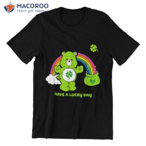 the bear shirt have a lucky day t shirt