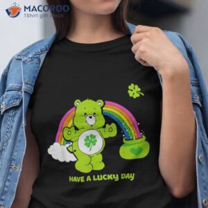 the bear shirt have a lucky day women 02