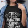 This Is What An Amazing Mom Looks Like Shirt, Gift For My Mother