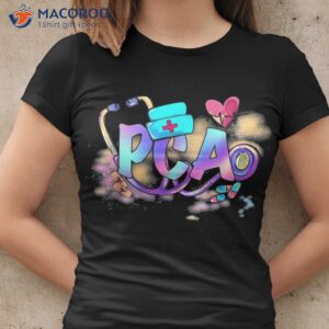 Tie Dye Pca Cute Nurse T-Shirt
