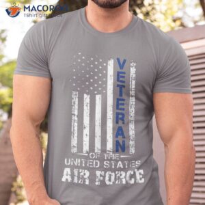 Veteran Of The United States Air Force T-Shirt, Retired Dad Fathers Day Gift