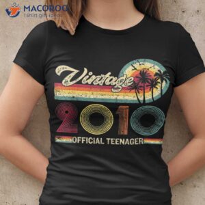 Vintage 2010 Official Teenager T-Shirt, Best Birthday Gift For Son