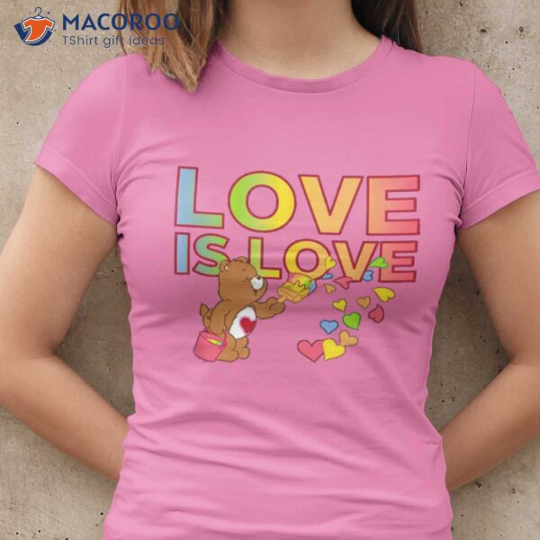 Women’s Care Bear Shirt Love Is Love