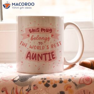 world s best auntie coffee mug 2