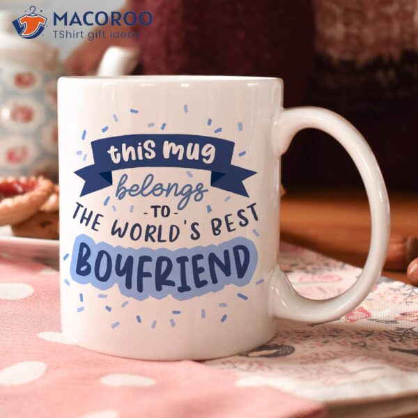 World’s Best Boyfriend Coffee Mug