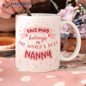 World’s Best Nanny Coffee Mug