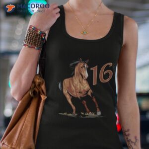 16th birthday horse gifts shirt for 16 year old equestrian tank top 4