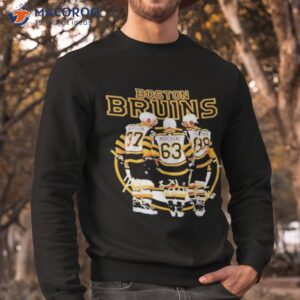 2023 boston bruins hockey bergeron marchand and pastrnak signatures shirt sweatshirt