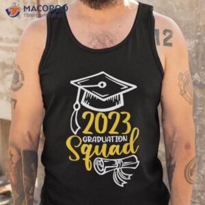 2023 graduation squad shirt tank top