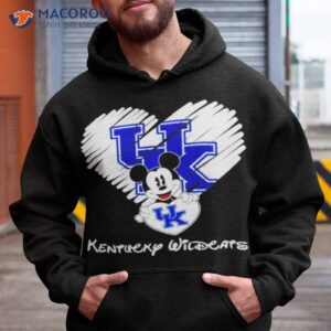 2023 Mickey Mouse Heart Love Kentucky Wildcats Shirt