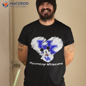 2023 Mickey Mouse Heart Love Kentucky Wildcats Shirt