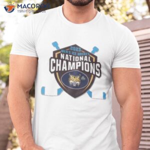 2023 ncaa ice hockey national champions quinnipiac bobcats shirt tshirt