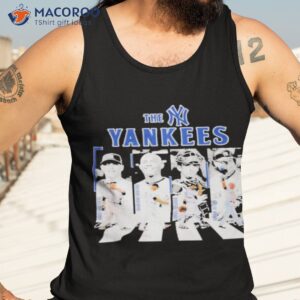 2023 the yankees andy pettitte mariano rivera jorge posada and derek jeter abbey road signatures shirt tank top 3