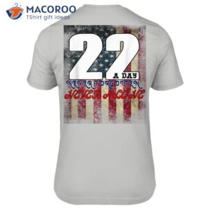 22 A Day Veteran Lives Matter-us Veterans Military T-Shirt