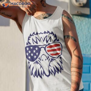 4th july american eagle flag independence day shirt tank top 1