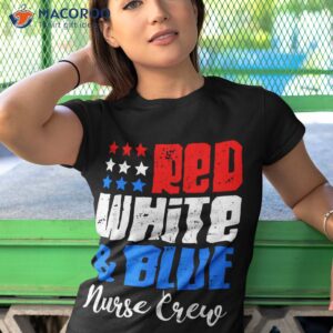 4th of july nurse crew scrub tops patriotic matching nurses shirt tshirt 1