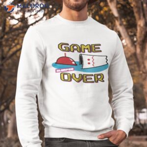 7 eleven x pac man game over shirt sweatshirt