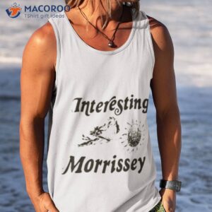 80s interesting morrissey shirt tank top