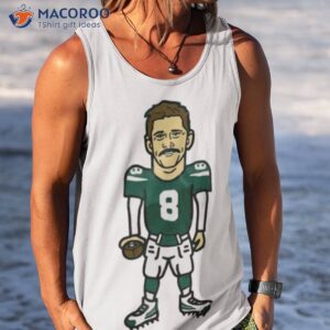 Aaron Rodgers New York J Cartoon Tee Shirt - Snowshirt