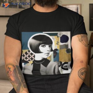 abstract collage mary quant shirt tshirt