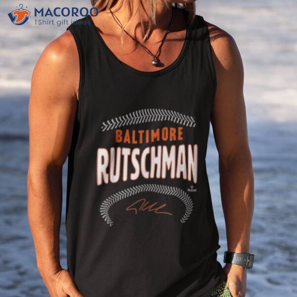 Adley Rutschman Baltimore Name T-Shirt