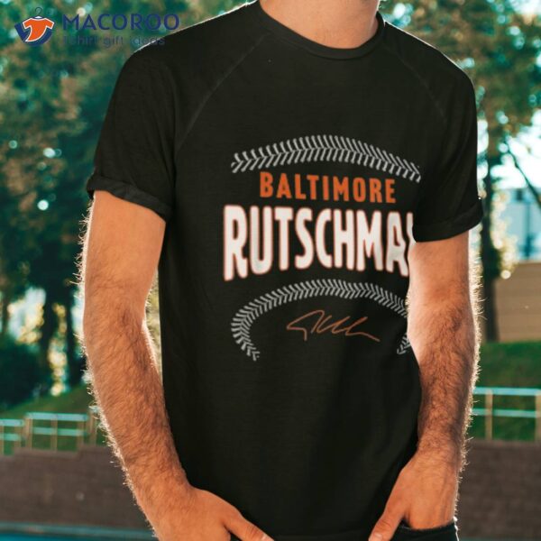 Adley Rutschman Baltimore Name T-Shirt