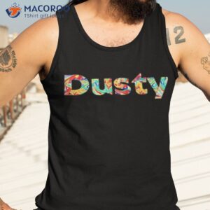 aesthetic logo dusty rhodes shirt tank top 3