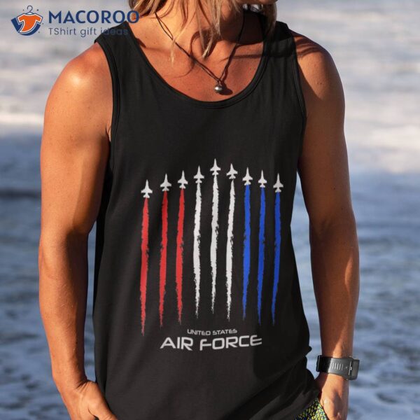 Air Force Us Veterans 4th Of July T Shirt American Flag