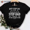 Amazing Stepdad Shirt, Best Fathers Day Gift For Step Dad