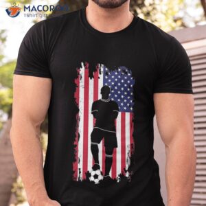 american flag soccer apparel shirt tshirt