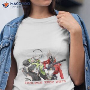 anime art zenless zone zero game shirt tshirt