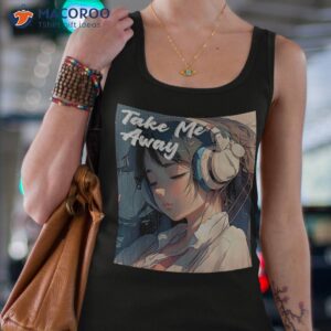 anime girl take me away shirt tank top 4