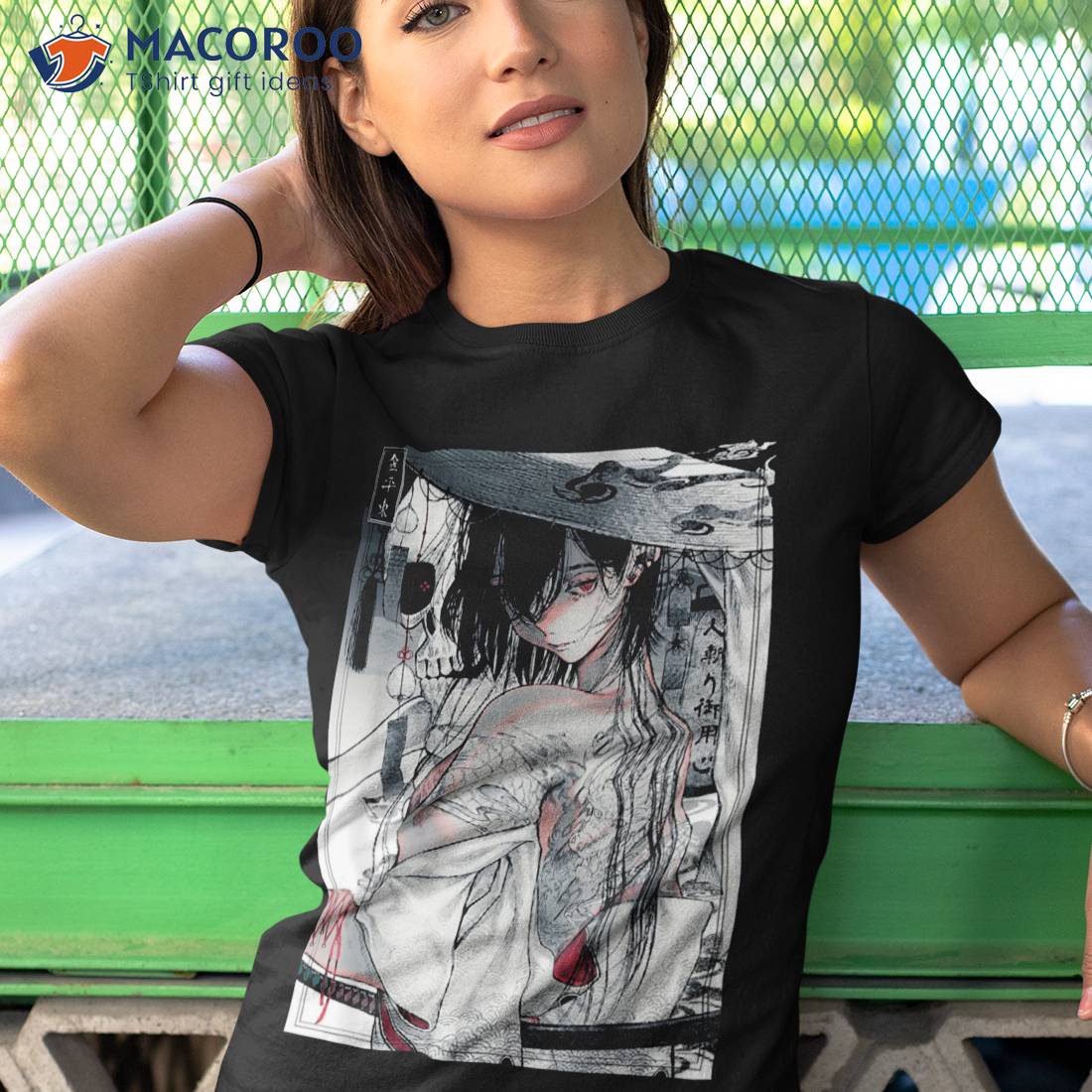 Japanese Manga Anime Tshirt Egirl Grunge Aesthetic Oversized