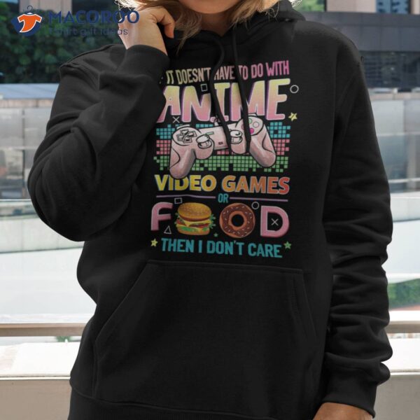 Anime Video Games Food – Lovers Gifts Idea Girls Boys Shirt