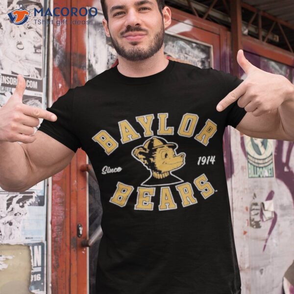 Apparel Baylor Throwback Bear 1914 Shirt