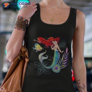 ariel with flounder name graphic shirt tank top 4