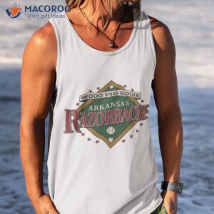 arkansas baseball bleed shirt tank top