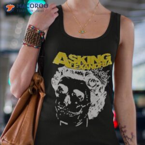 asking alexandria skull queen vintage shirt tank top 4