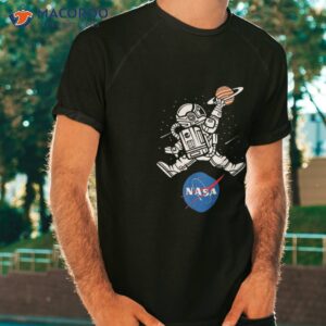 Astronaut Basketball Nasa Shirt