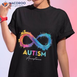 Autism Red Instead Infinity Acceptance Autism Awareness Gift Shirt
