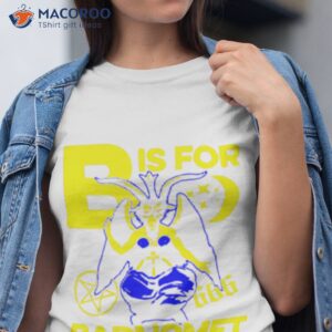 b is for baphomet shirt tshirt