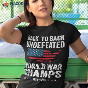 back to back undefeated world war champs 4th of july tank top tshirt 1