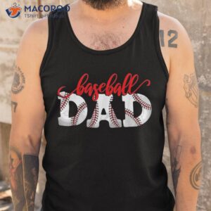 baseball dad sports fan kids exciting father parents love shirt tank top