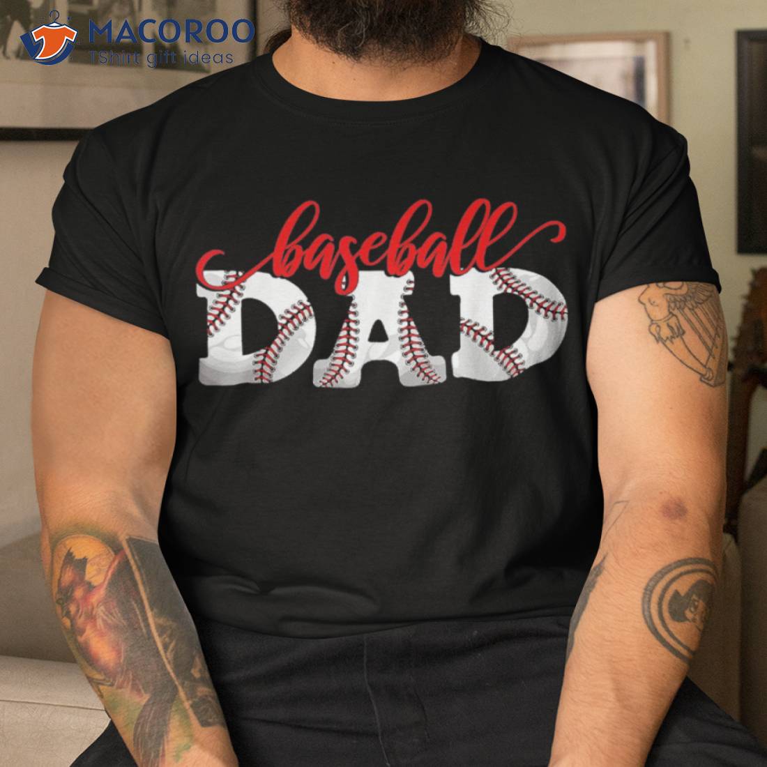 Baseball Dad Sports Fan Kids Exciting Father Parents Love Shirt