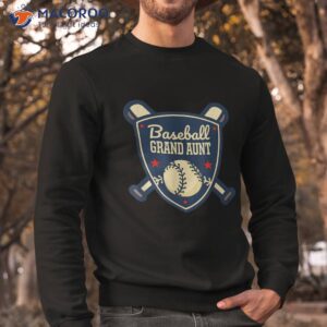 baseball grand aunt matching family player shirt sweatshirt