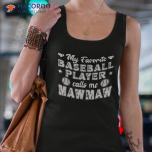 baseball mawmaw grandma of a player shirt tank top 4