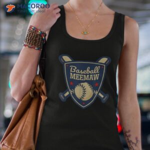 baseball meemaw matching family player shirt tank top 4