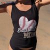 Baseball Mom Gifts Leopard Print Mama Mother’s Day Shirt