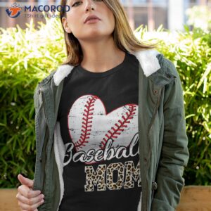 baseball mom gifts leopard print mama mother s day shirt tshirt 4